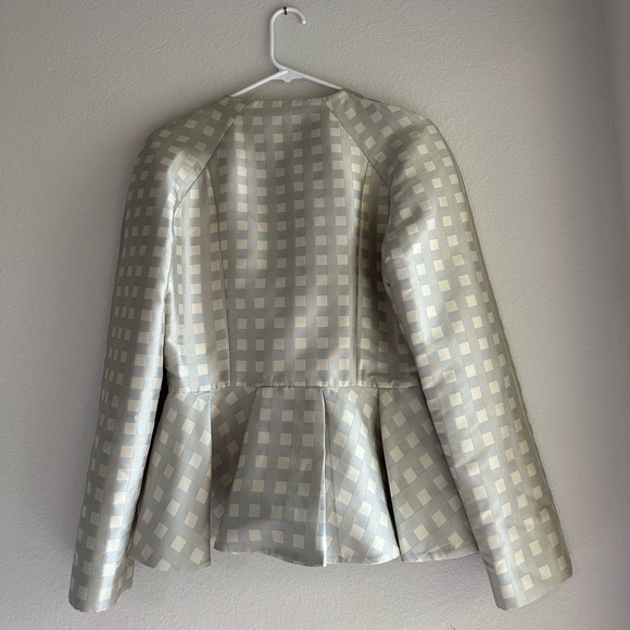 NWT Stine Goya Sharon Check Peplum Plaid Top Blouse. Offers welcome! - Picture 4 of 6